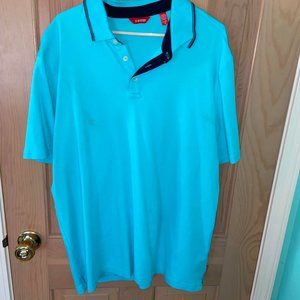 IZOD Teal Polo - X-Large